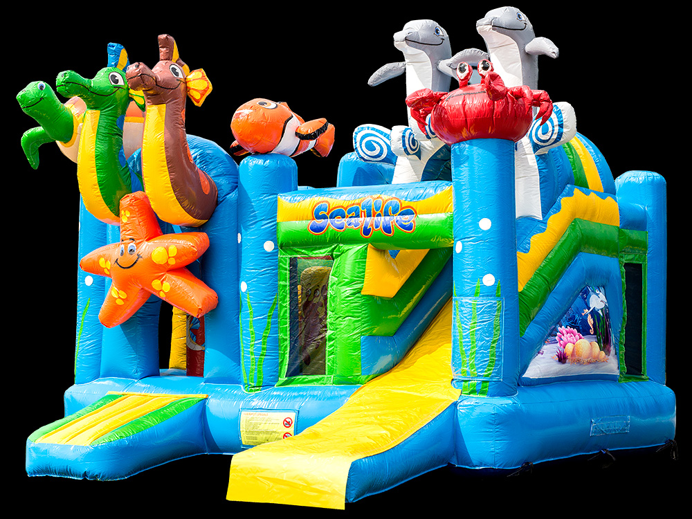 NEU Hüpfburg Wasserwelt